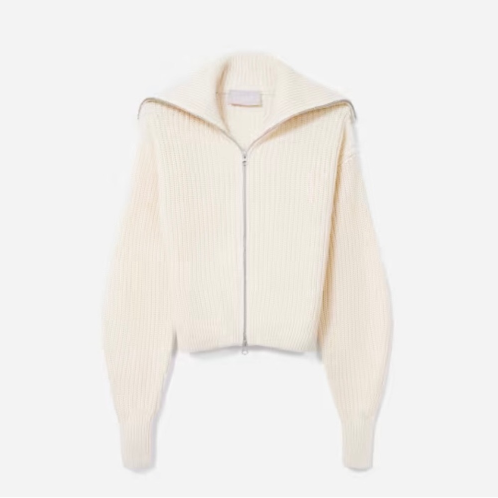 Everlane The Chunky Cardigan Canvas